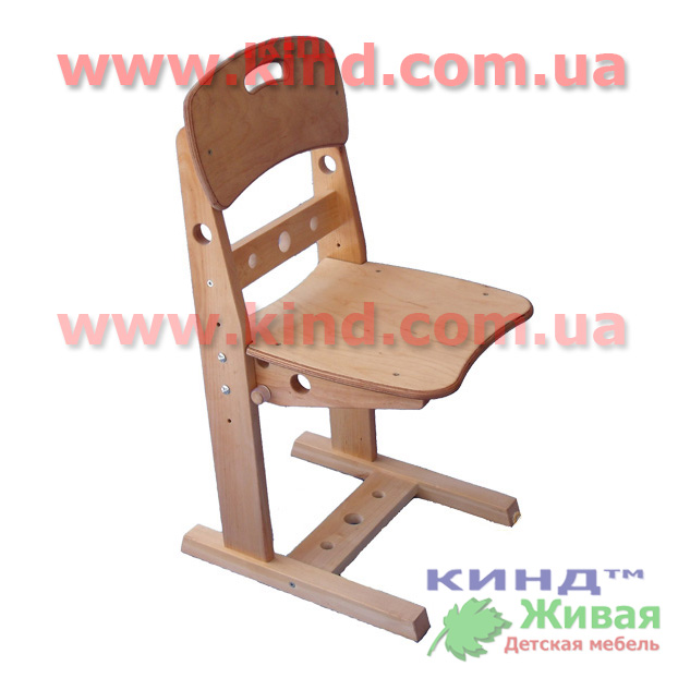 Регулируемый стул из берёзы