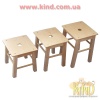 Детские стулья "Хокер" 34см - Детские деревянные стульчики